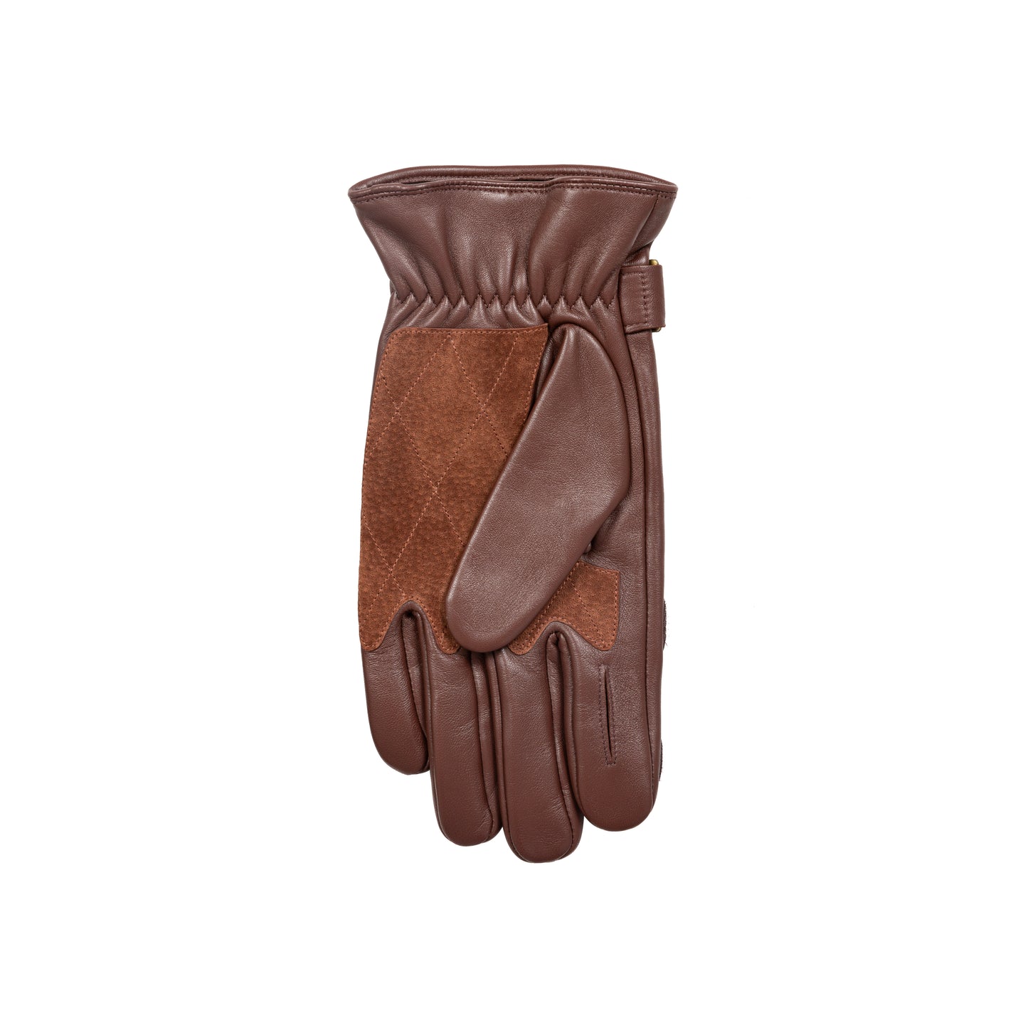 Dents Birkhall Men's Leather Brown Shooting Gloves