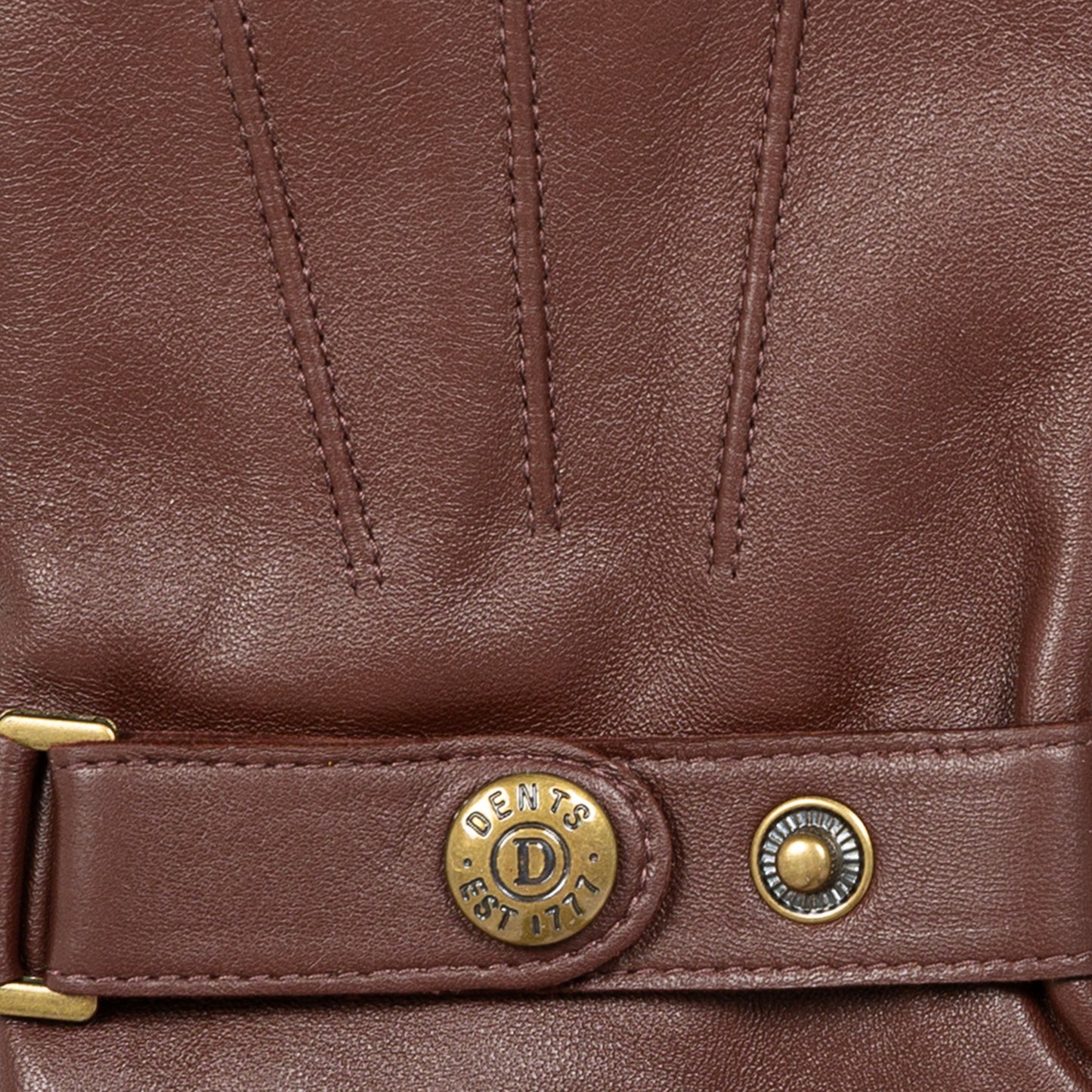 Dents Birkhall Men's Leather Brown Shooting Gloves