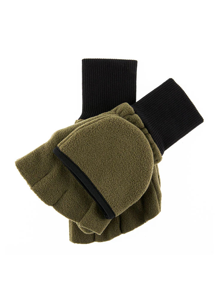 Dents Holland Men's Olive Polar Fleece Lined Hunting Gloves
