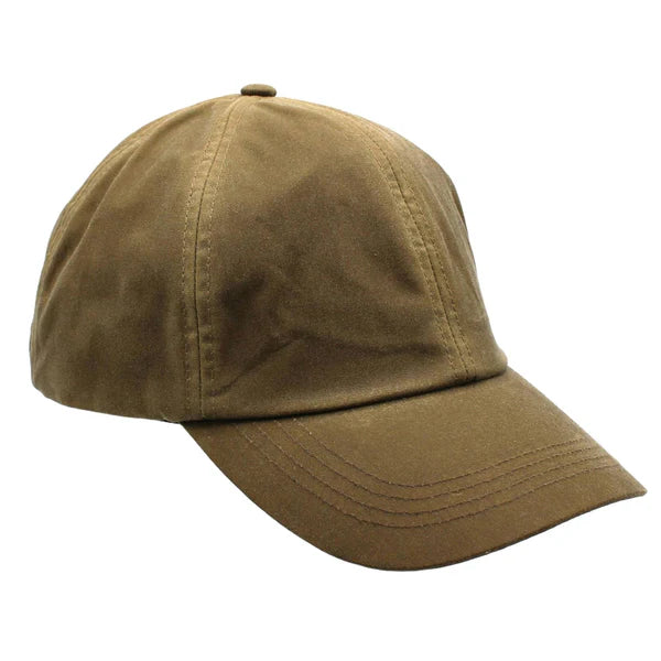 The 'Darley' Sand Waxed Baseball Cap