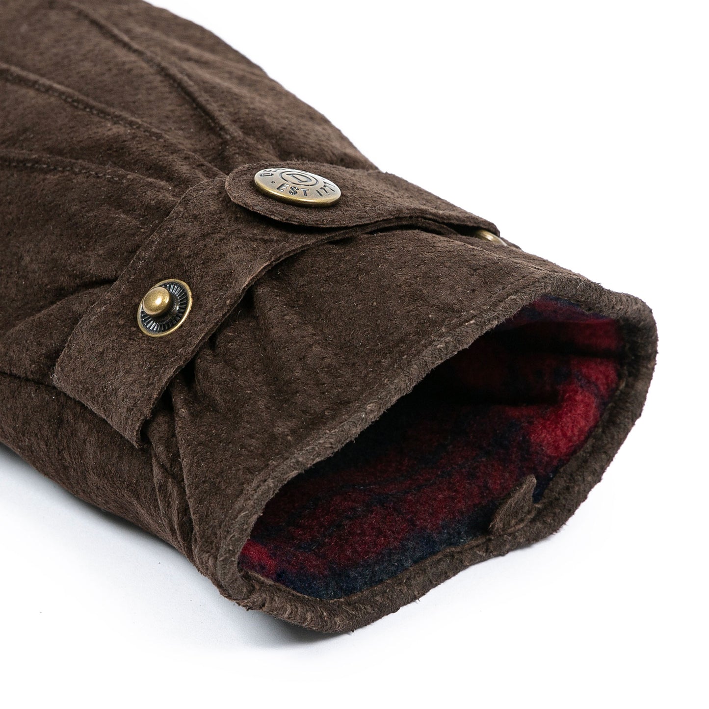 Dents Morley Men's Leather Brown Touchscreen Gloves