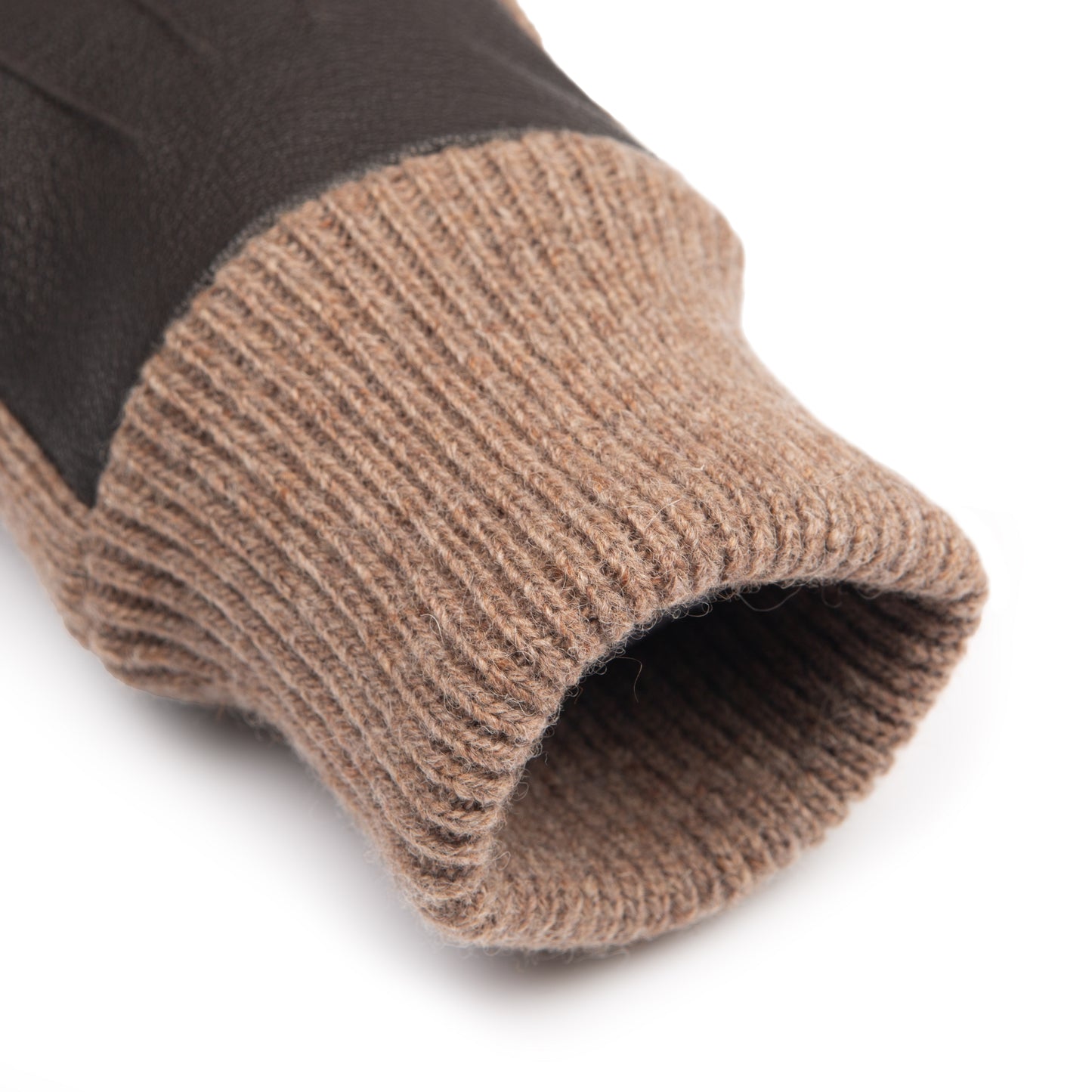 Dents Brown Harrogate Men's Fleece Lined Leather Gloves