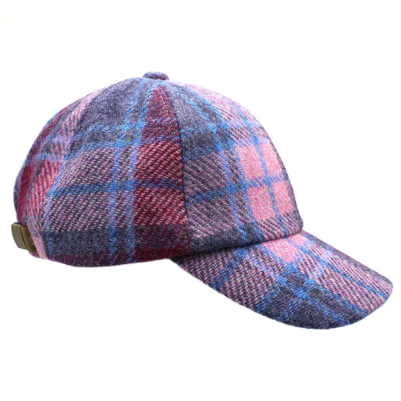Harris Tweed Ladies Rose Baseball Cap