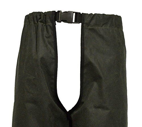 Walker & Hawkes Wax Treggings in Olive