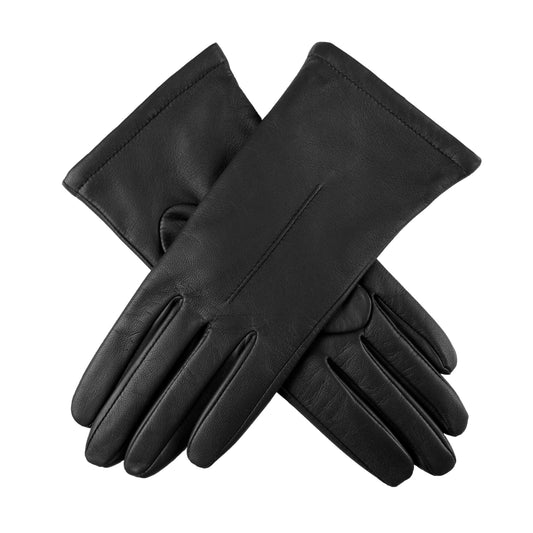 Dents Ladies Classic Leather Gloves in Black