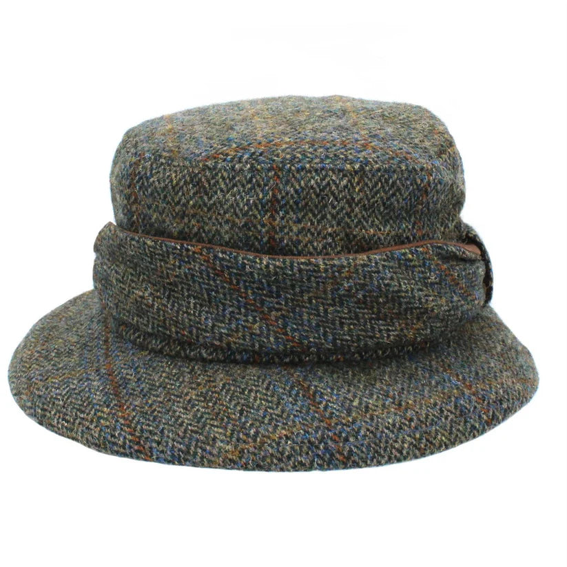 Harris Tweed Ladies Melrose Seaweed Hat