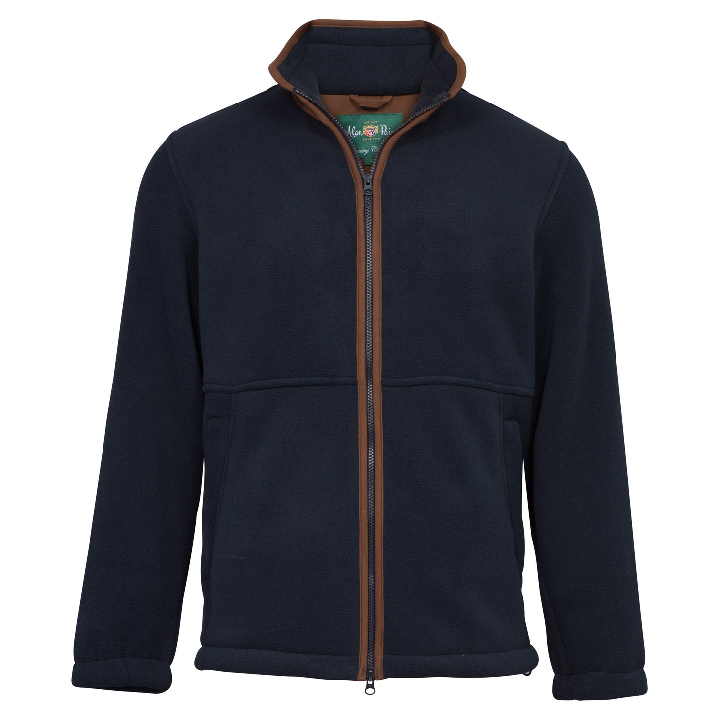Alan Paine Aylsham Men's Fleece Jacket In Navy