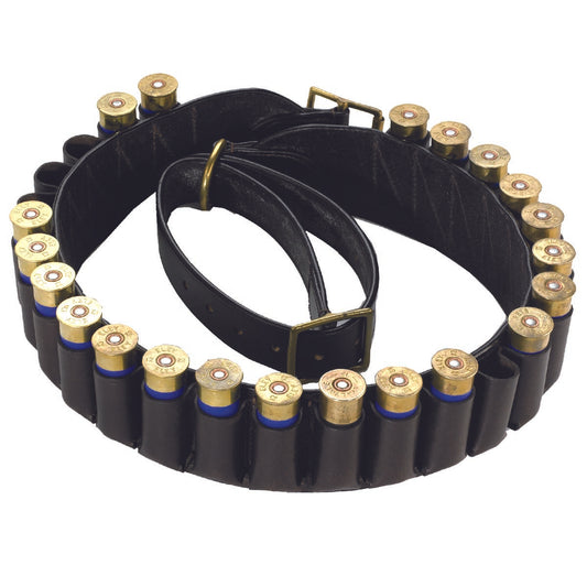 Coleman Baines Dark Brown Leather Closed Loop Cartridge Belt