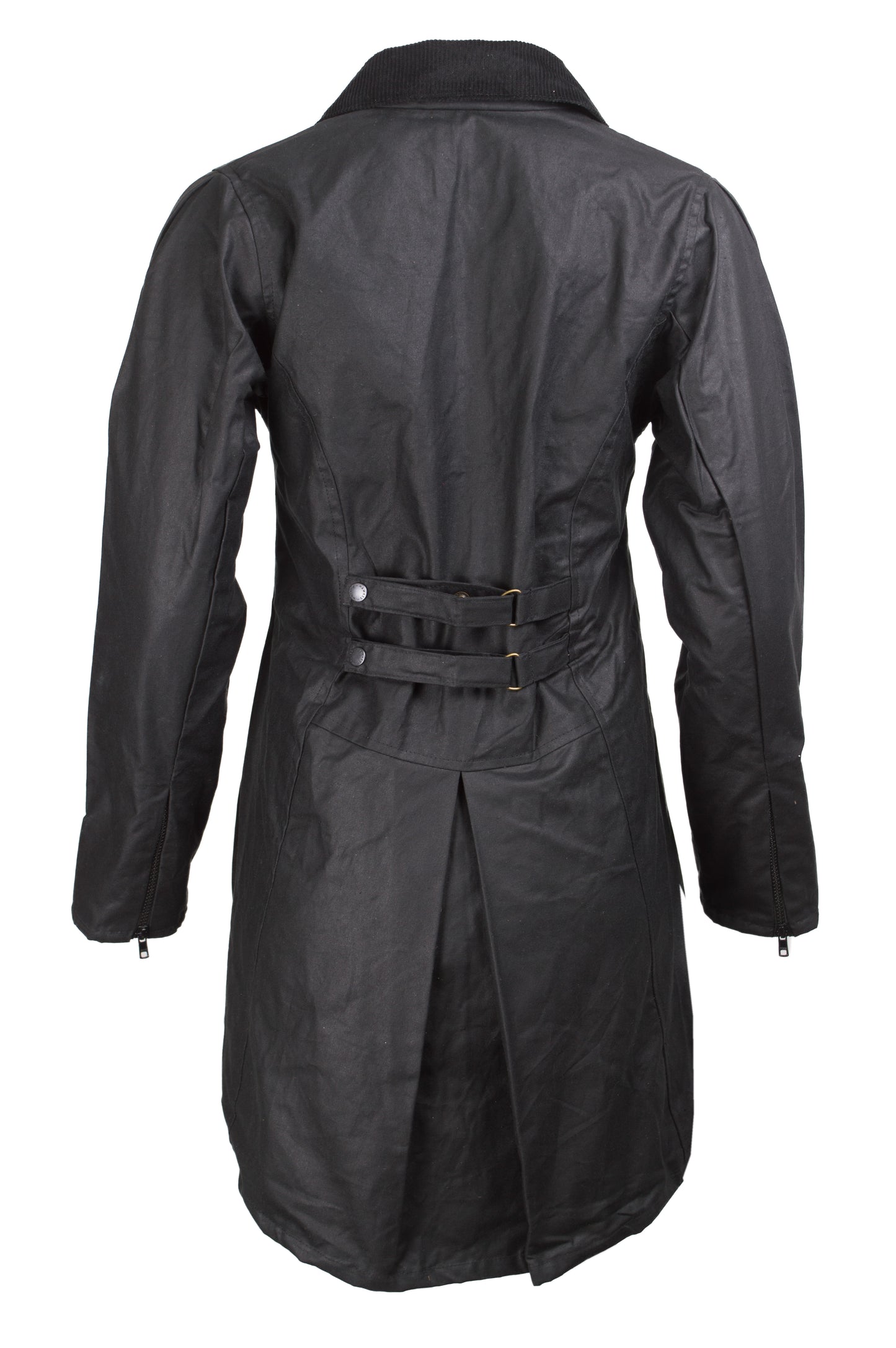 Walker & Hawkes Ladies Black Sofia Wax Jacket