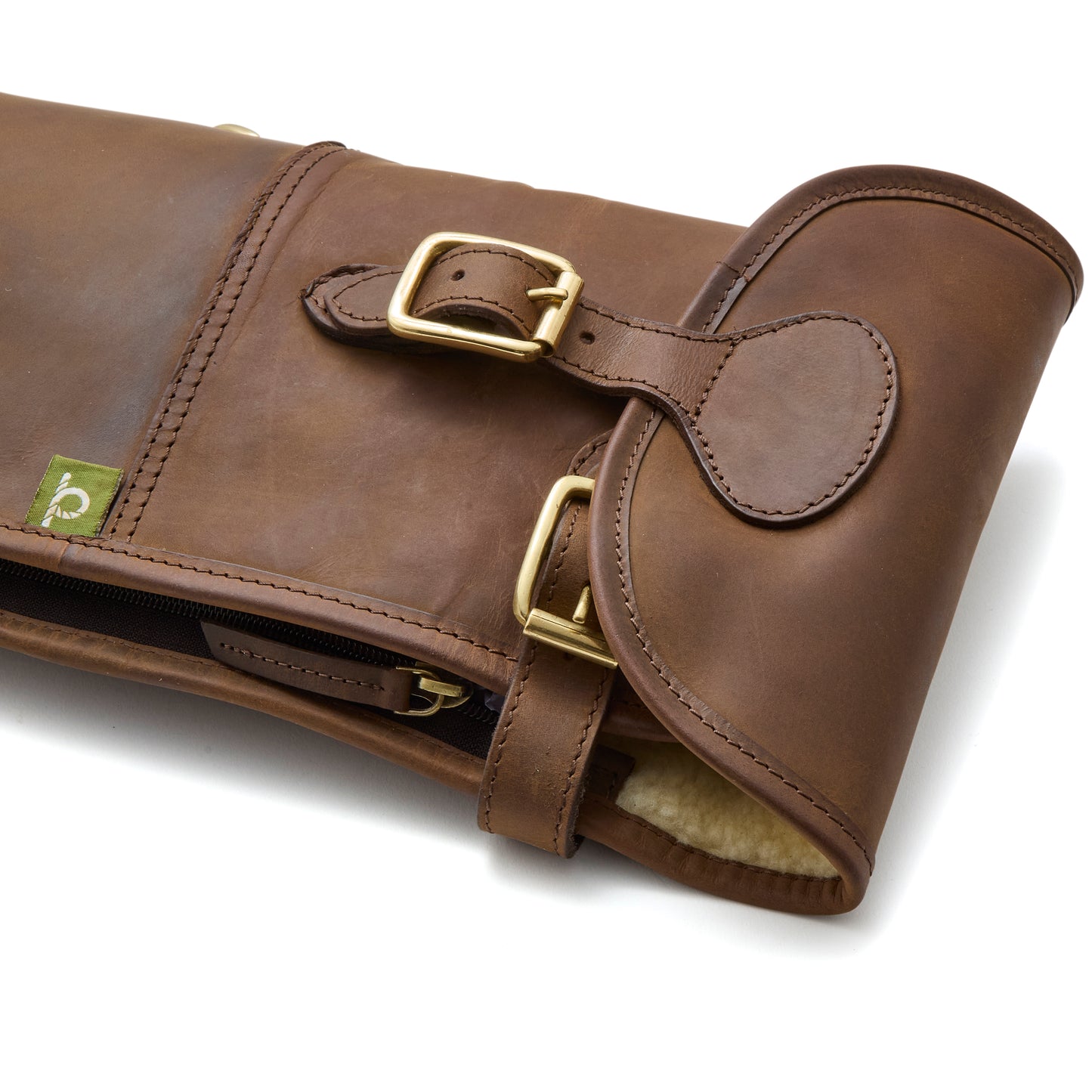 Chatham Antique Brown Leather Gun Slip