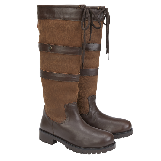 Cabotswood Gatcombe Slim Fit Country Boots Chestnut/Bison