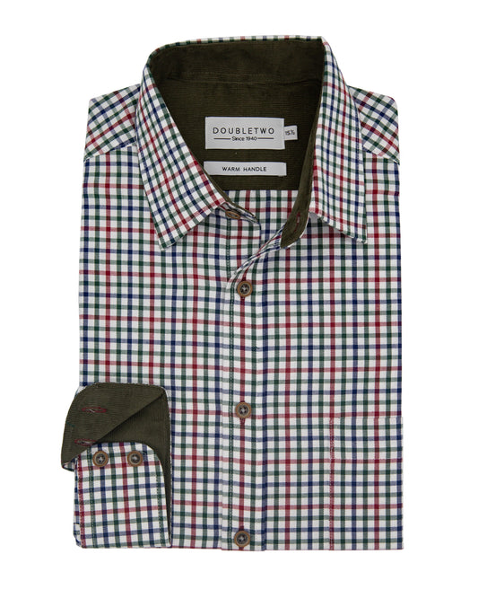 Woodland Tattersall Check 100% Cotton Shirt