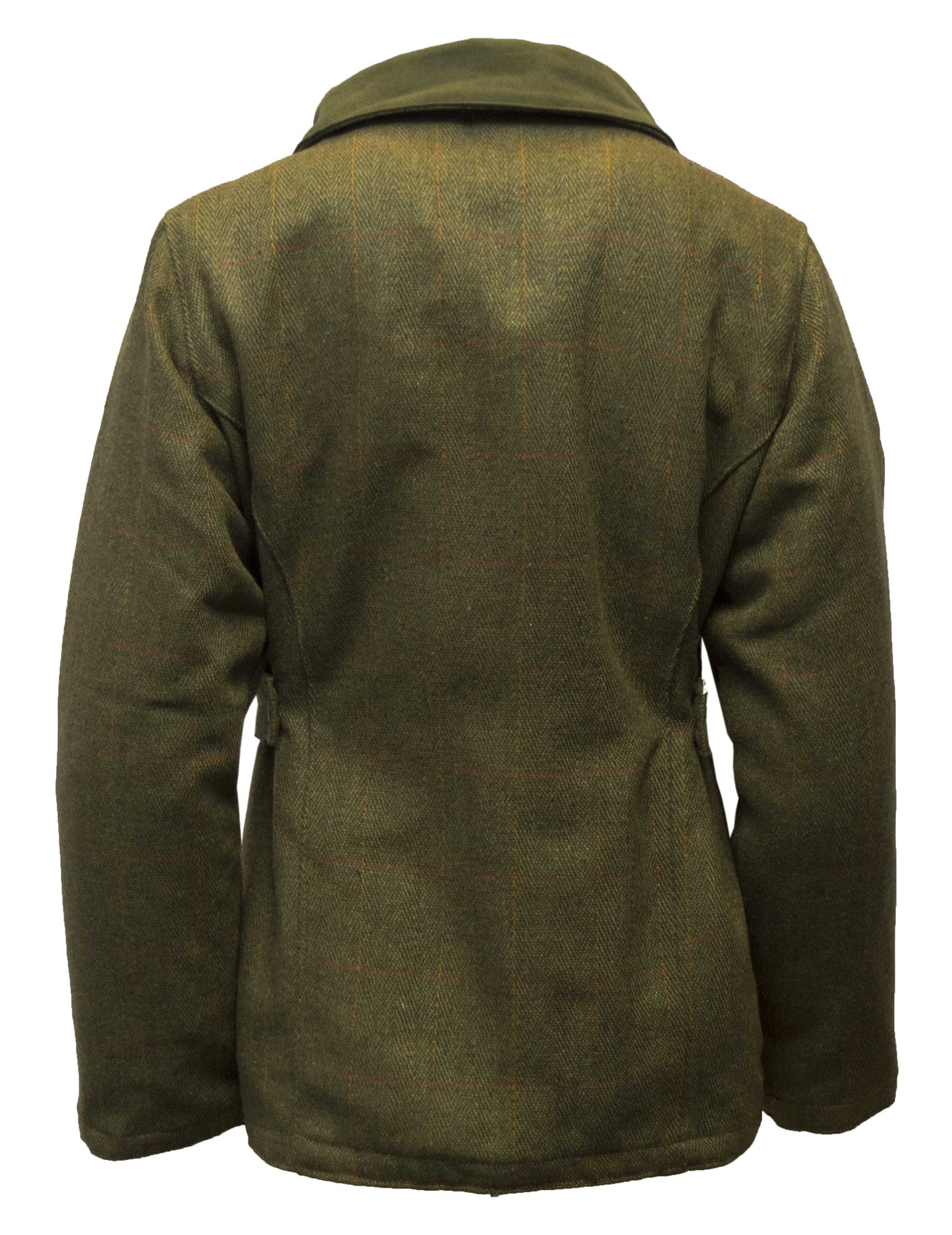 Walker & Hawkes Dark Sage Ladies Tweed Shooting Jacket