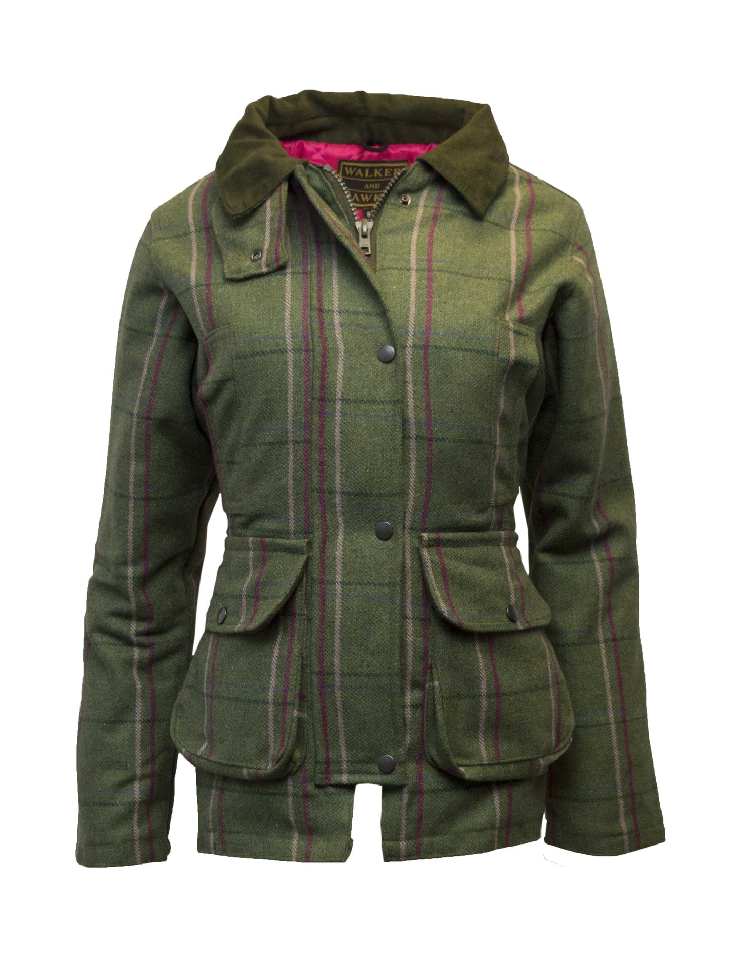 Walker & Hawkes Ladies Pink Tweed Shooting Jacket