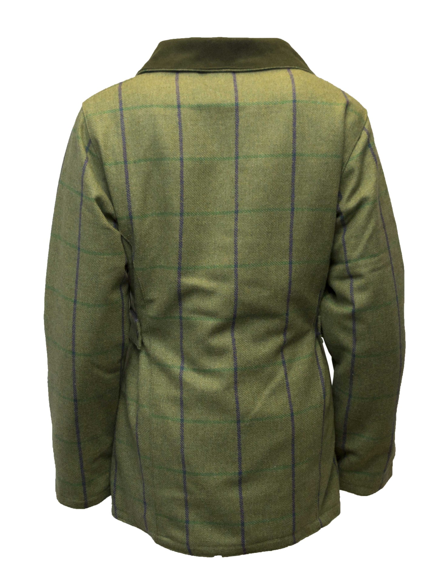 Walker & Hawkes Purple Overcheck Ladies Tweed Shooting Jacket