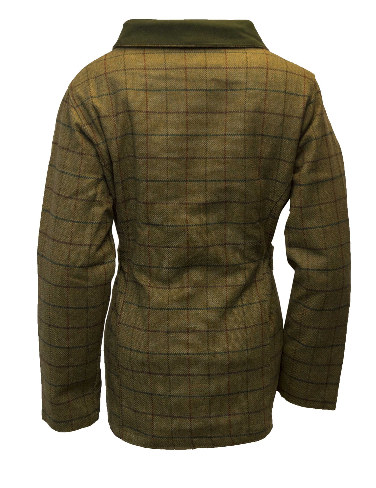 Walker & Hawkes Hazelwood Beige Ladies Tweed Shooting Jacket
