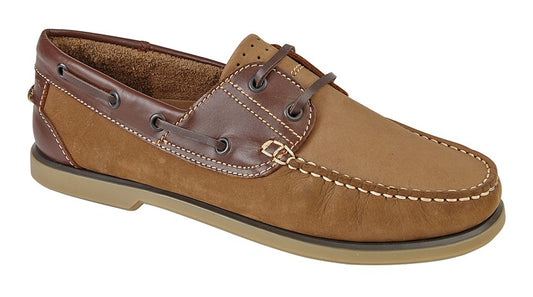 Tweed Outdoor Kingsbridge Oak Boat Shoes