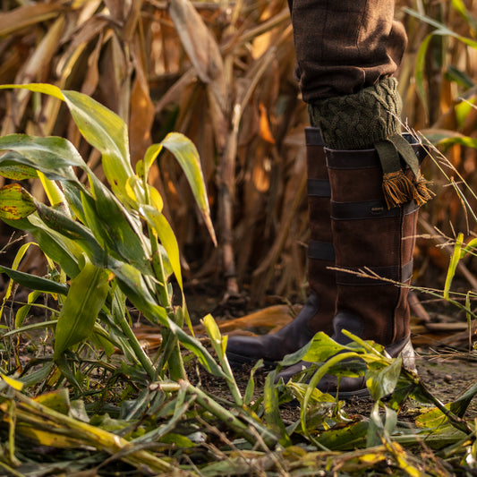 House of Cheviot Ochre Rannoch Country Socks