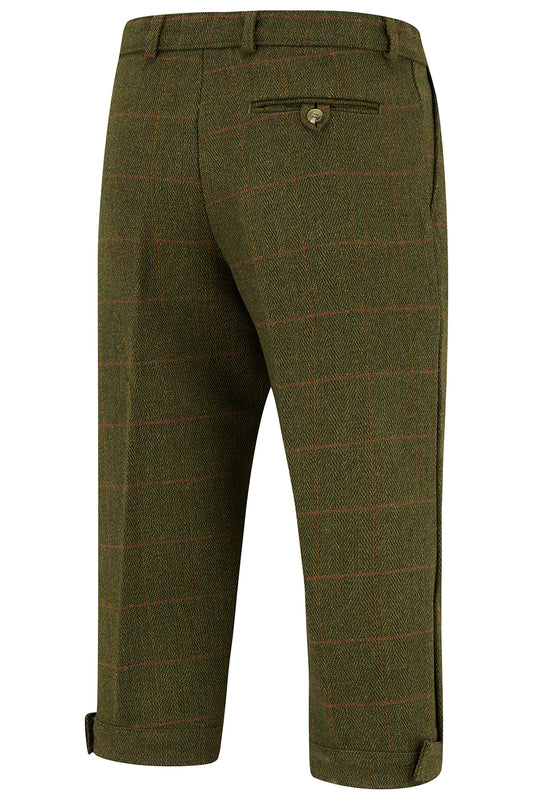 Tweed Outdoor Shooting Tweed Breeks in Green