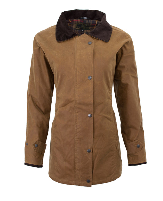Walker & Hawkes Ladies Beige Wax Victoria Antique Jacket