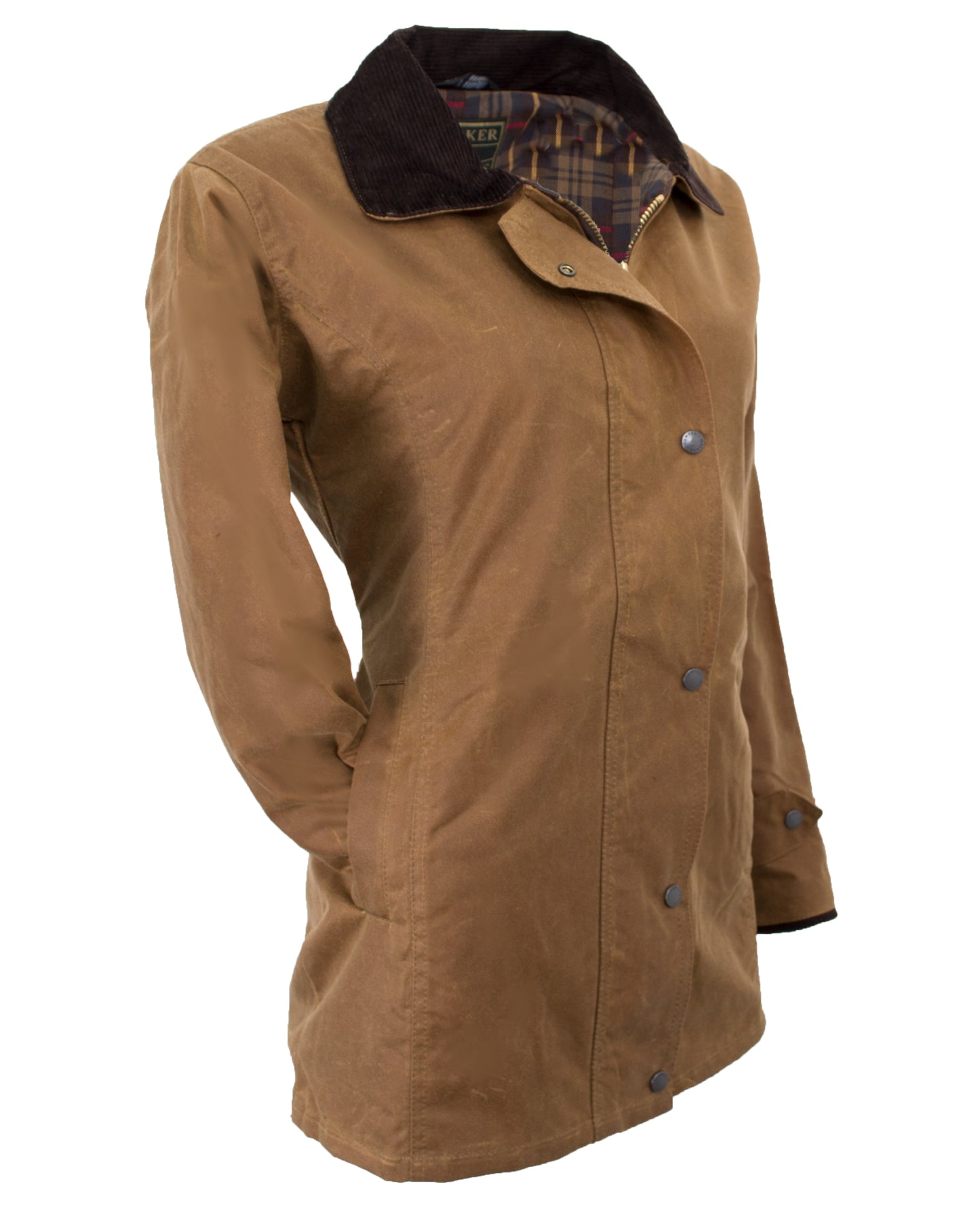 Walker & Hawkes Ladies Beige Wax Victoria Antique Jacket