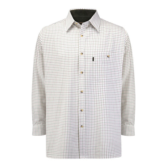 Walker & Hawkes 100% Cotton Brocton Green Tattersall Shirt