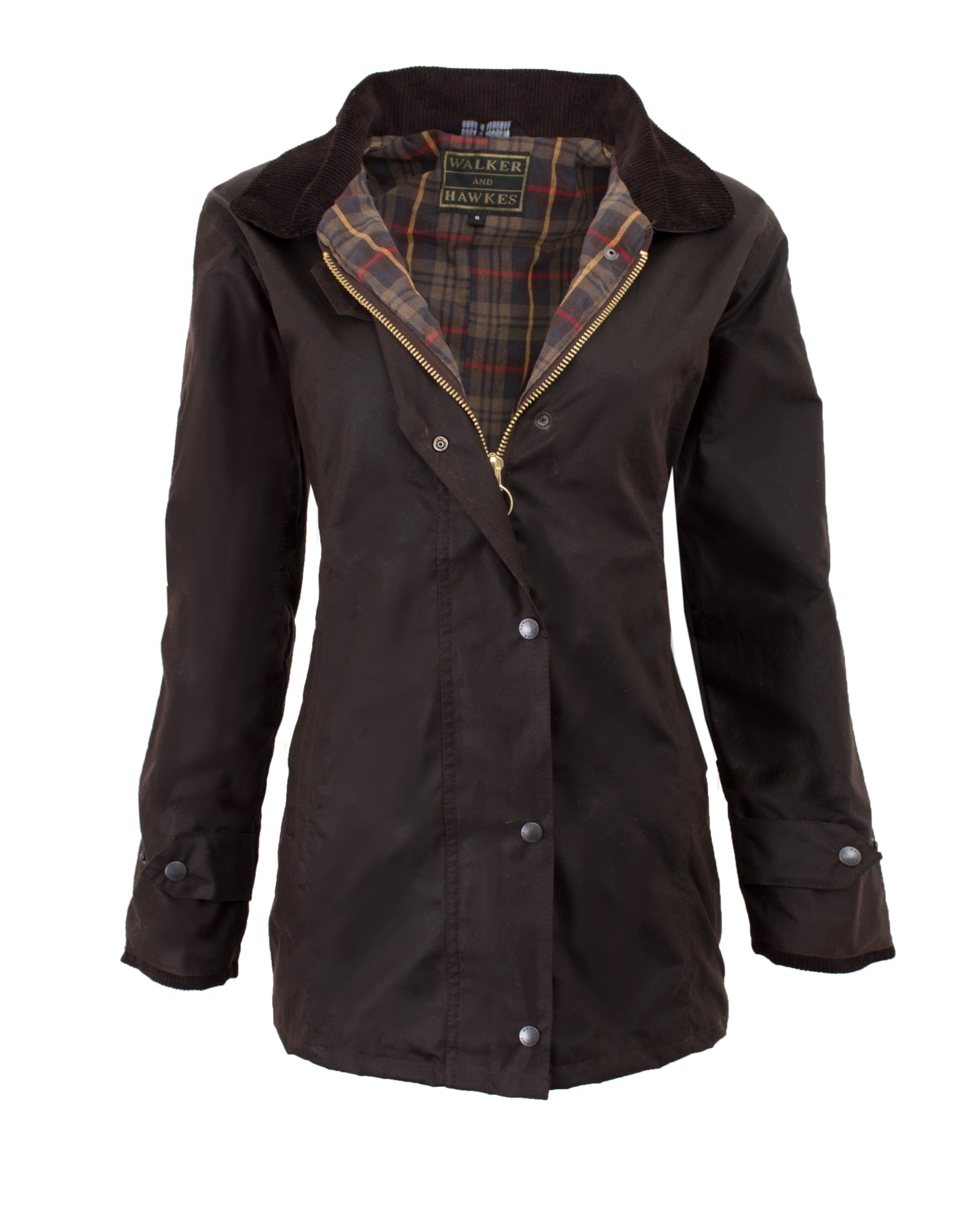 Walker & Hawkes Ladies Brown Wax Antique Jacket