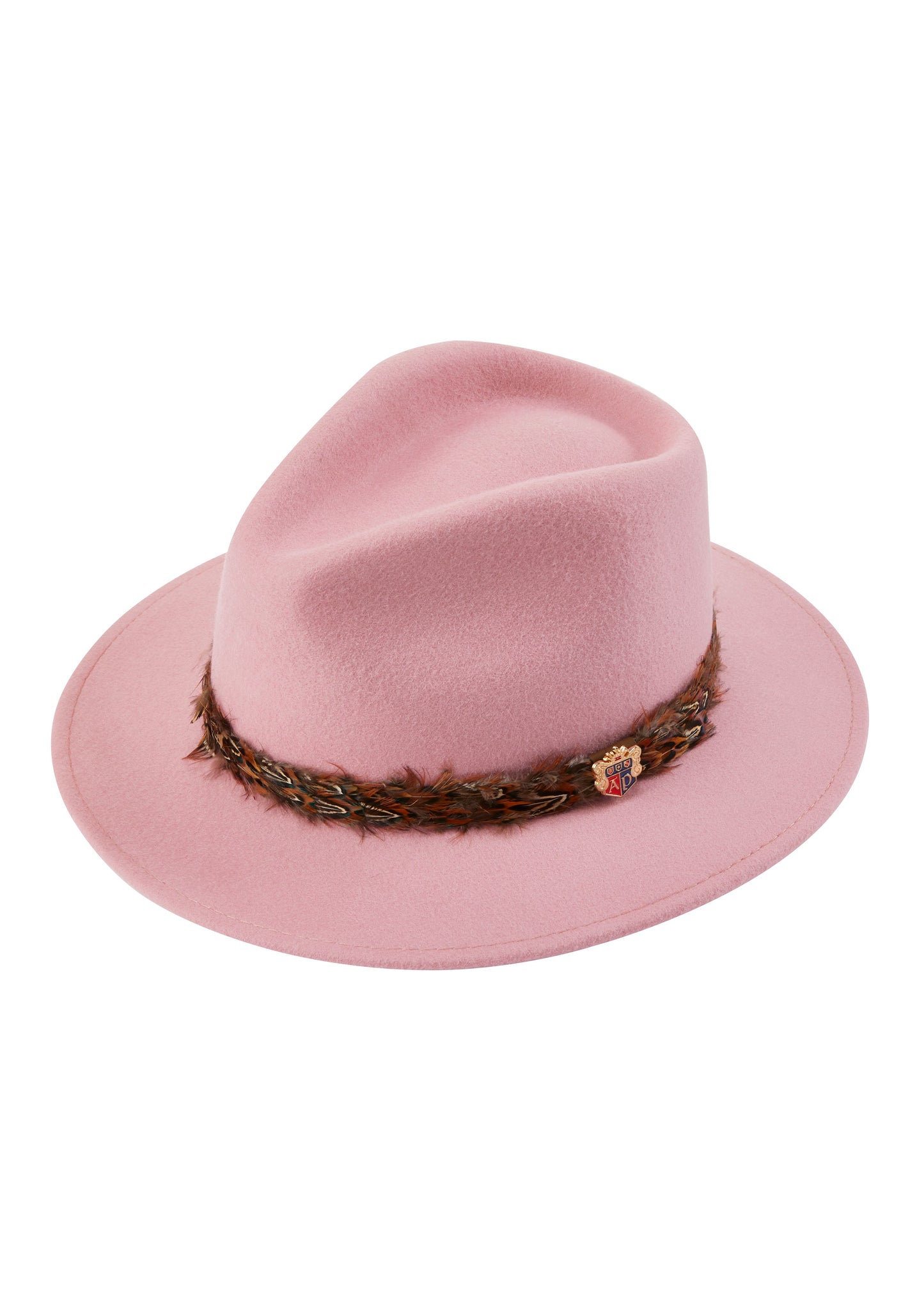 Alan Paine Richmond Ladies Fedora in Pink