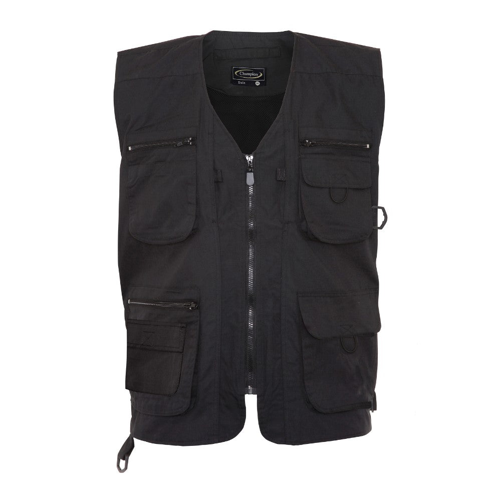 Champion Dale Multi-Pocket Black Country Gilet