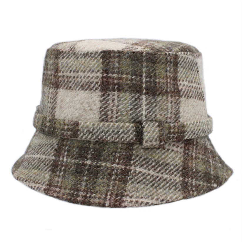Harris Tweed Ladies Oat Bucket Hat