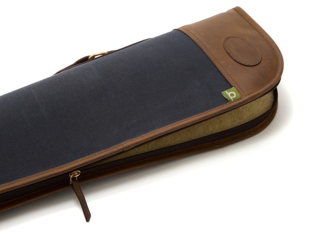 Chatham Waxed Canvas Full Zip Navy Gun Slip
