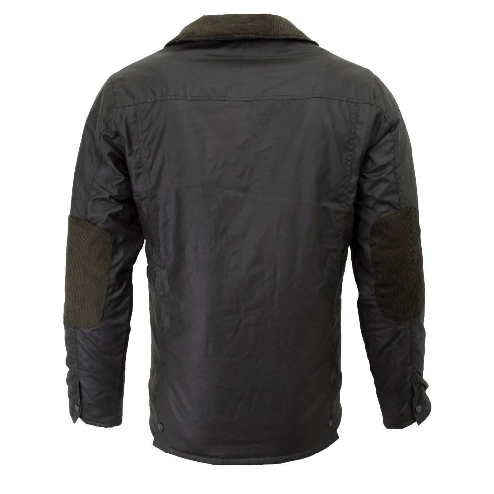 Walker & Hawkes Men's Olive Hawthorn Wax Jacket