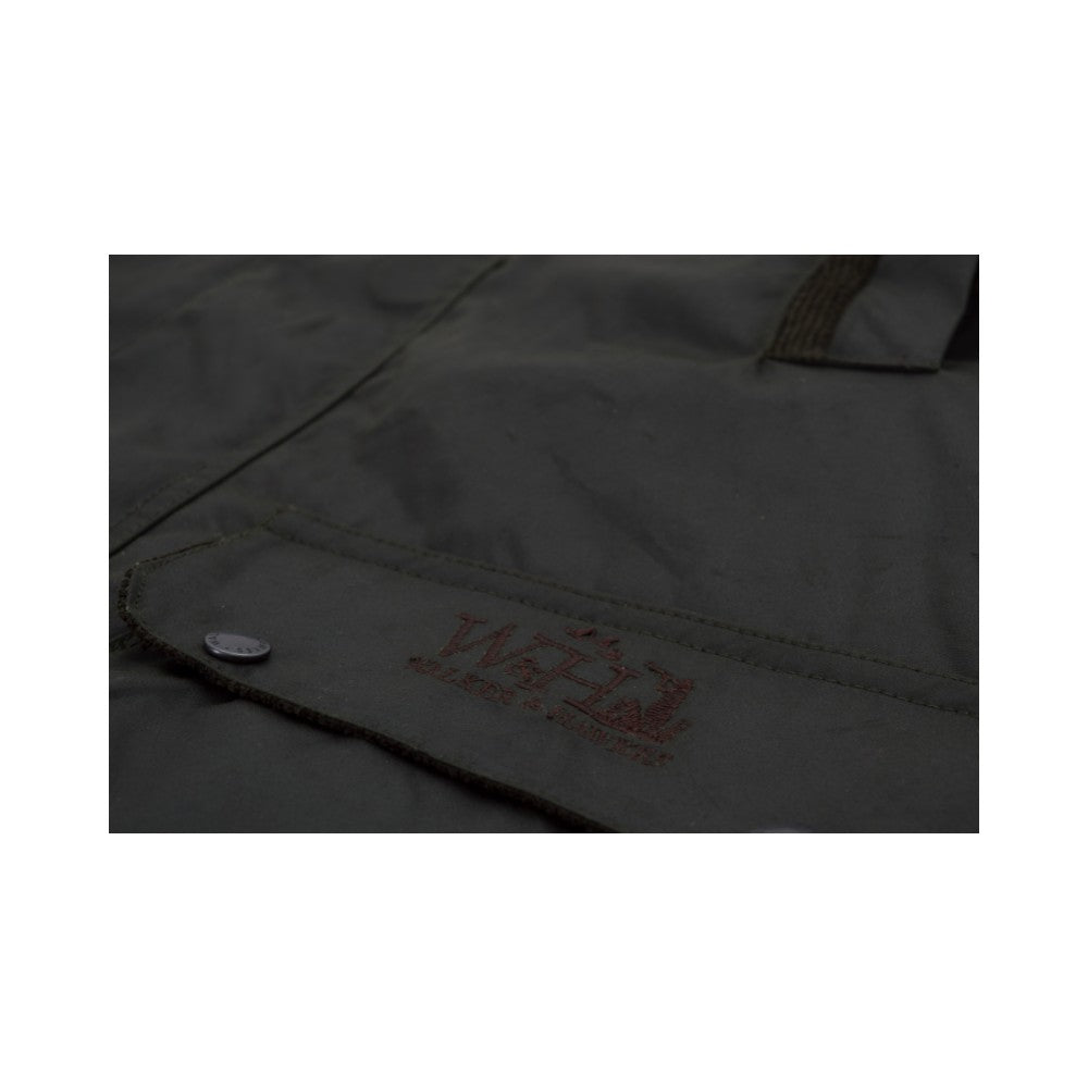 Walker & Hawkes Men's Olive Hawthorn Wax Jacket