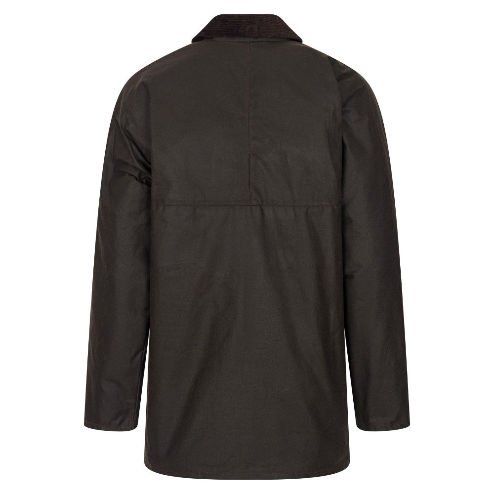 Walker & Hawkes Ladies Brown Kirkstall Padded Wax Jacket