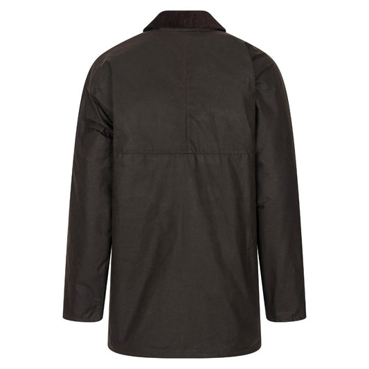 Walker & Hawkes Ladies Brown Kirkstall Padded Wax Jacket