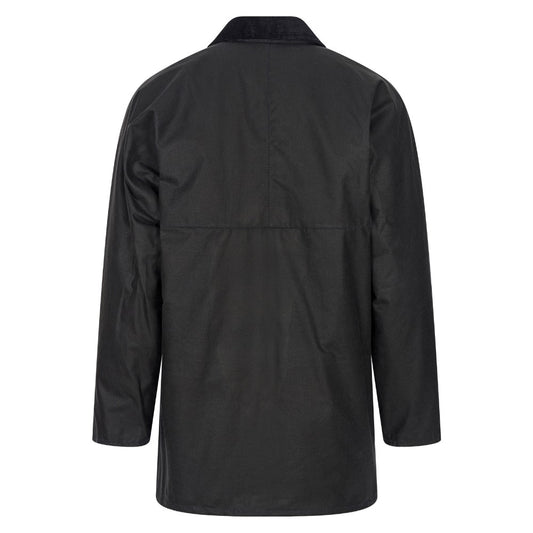 Walker & Hawkes Ladies Navy Kirkstall Padded Wax Jacket