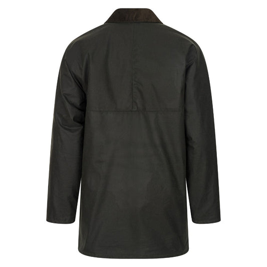 Walker & Hawkes Ladies Olive Kirkstall Padded Wax Jacket