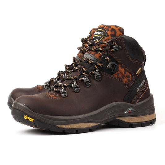 Grisport Lady Glide Animal Print Walking Boots