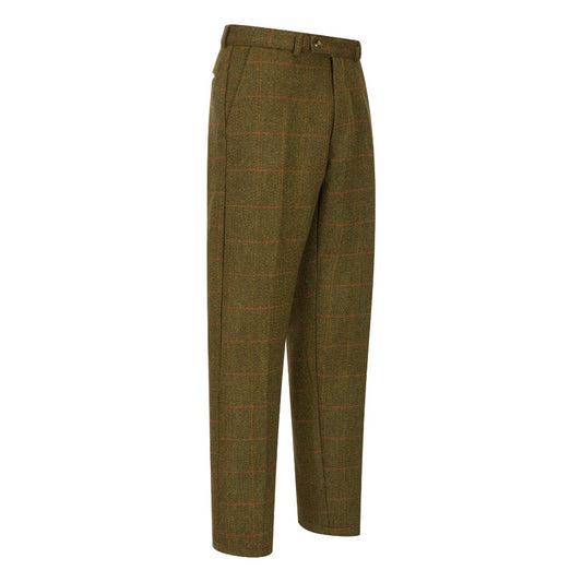 Walker & Hawkes Leighton Dark Sage Tweed Trousers