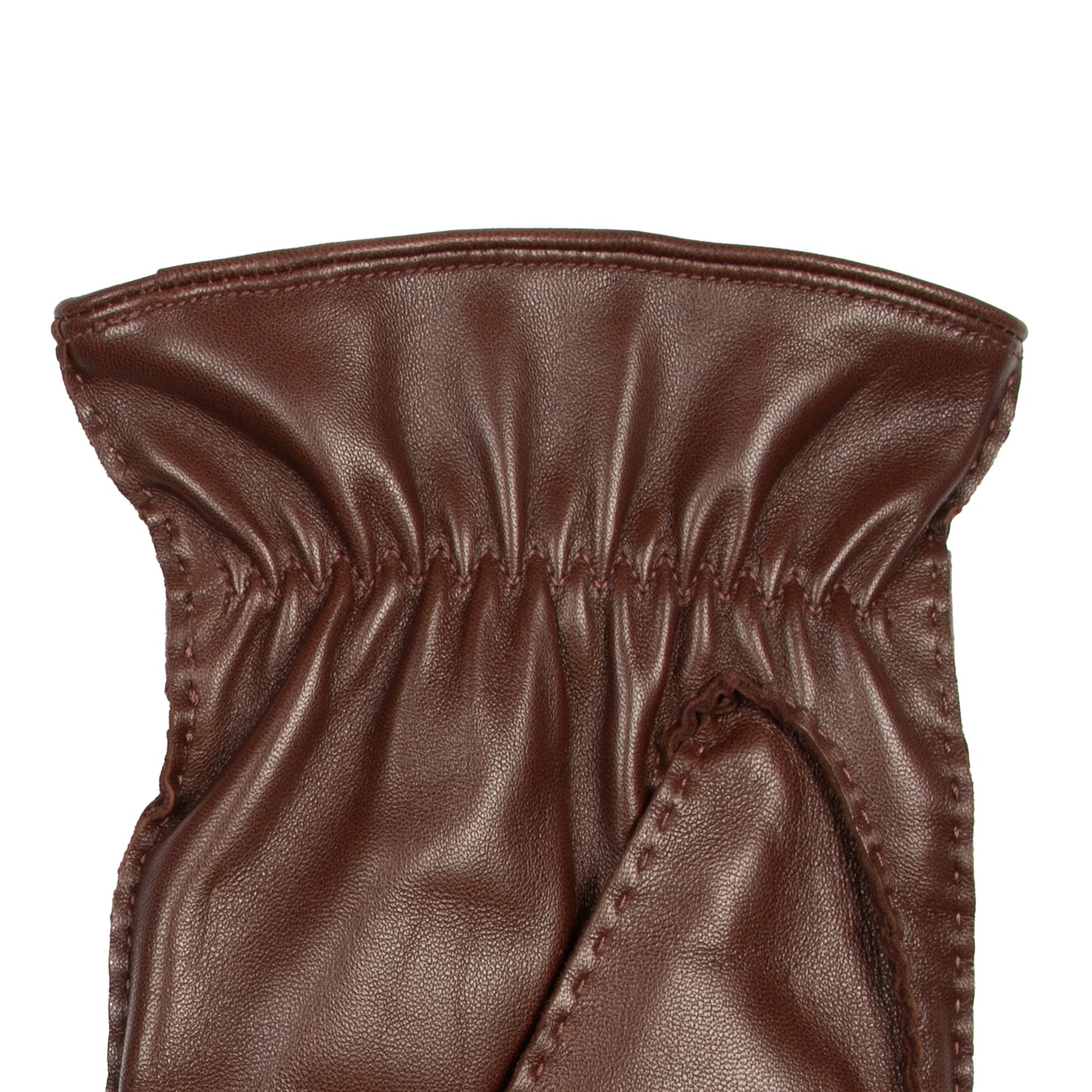 Dents Tetbury Men's Leather Chestnut Cashmere Gloves