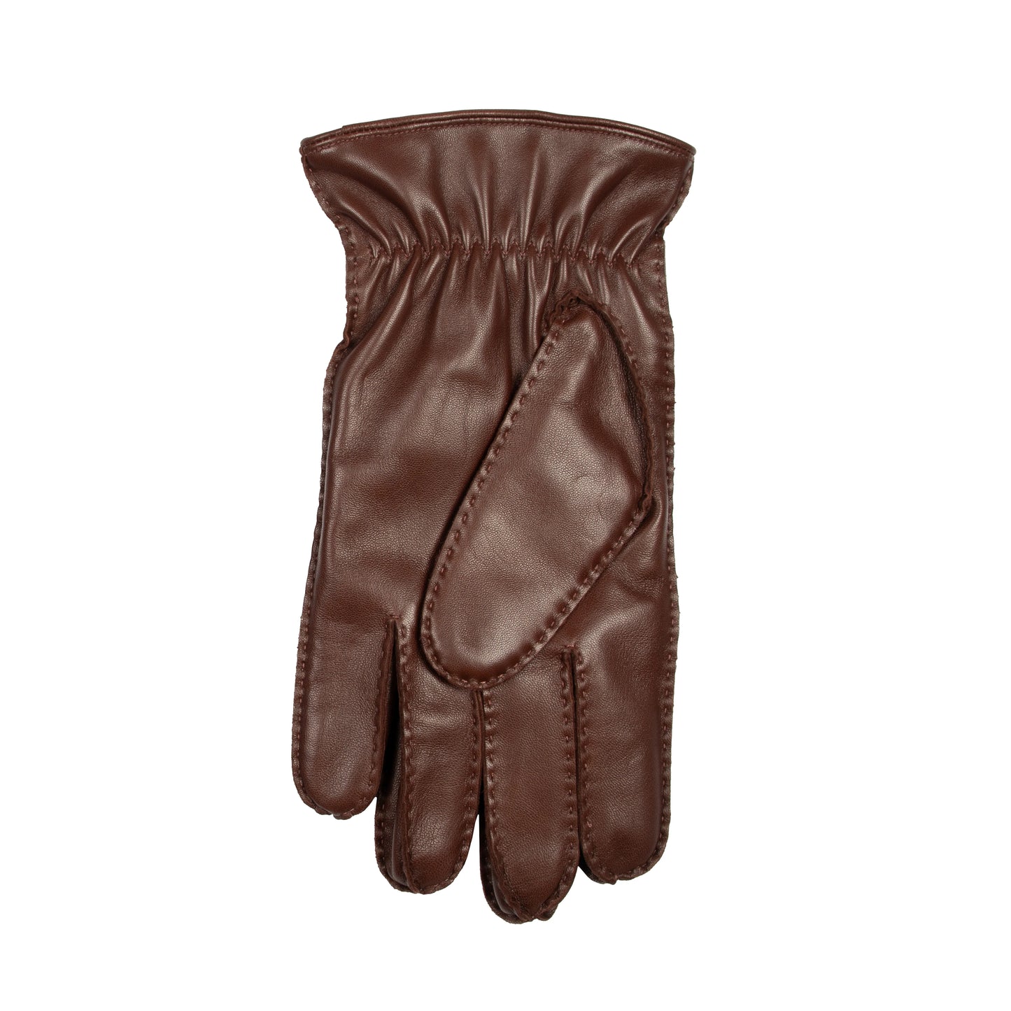 Dents Tetbury Men's Leather Chestnut Cashmere Gloves