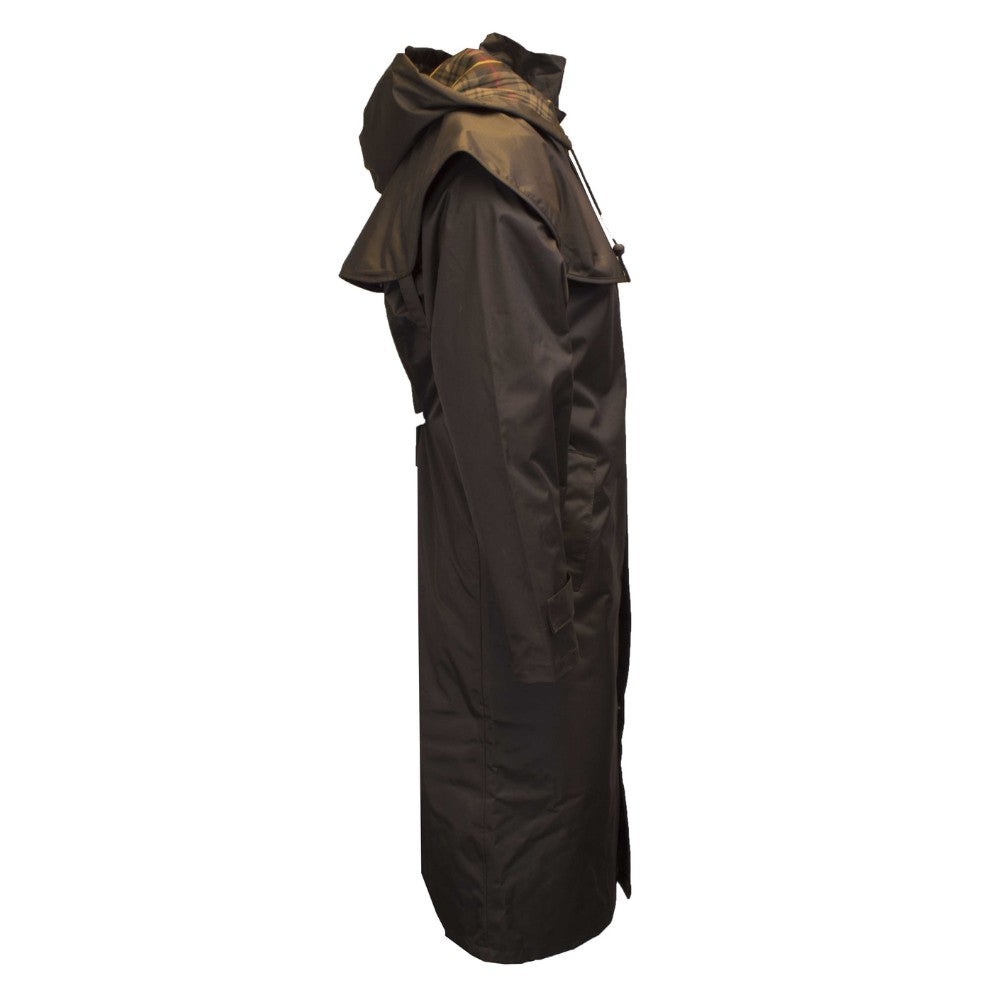 Walker & Hawkes Men's Brown Midland Cape Coat