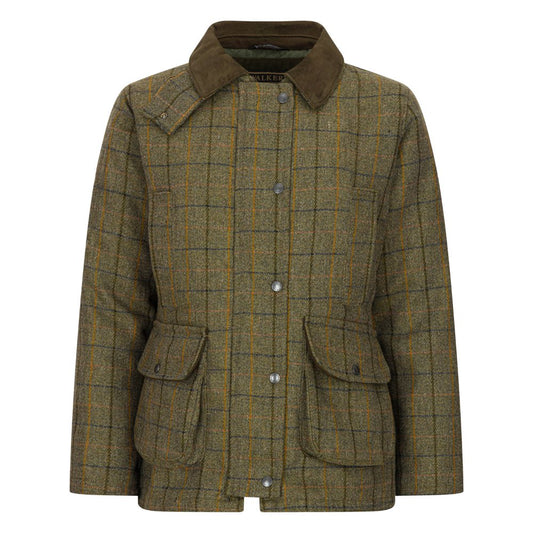 Walker & Hawkes Hazelwood Navy Stripe Ladies Tweed Shooting Jacket