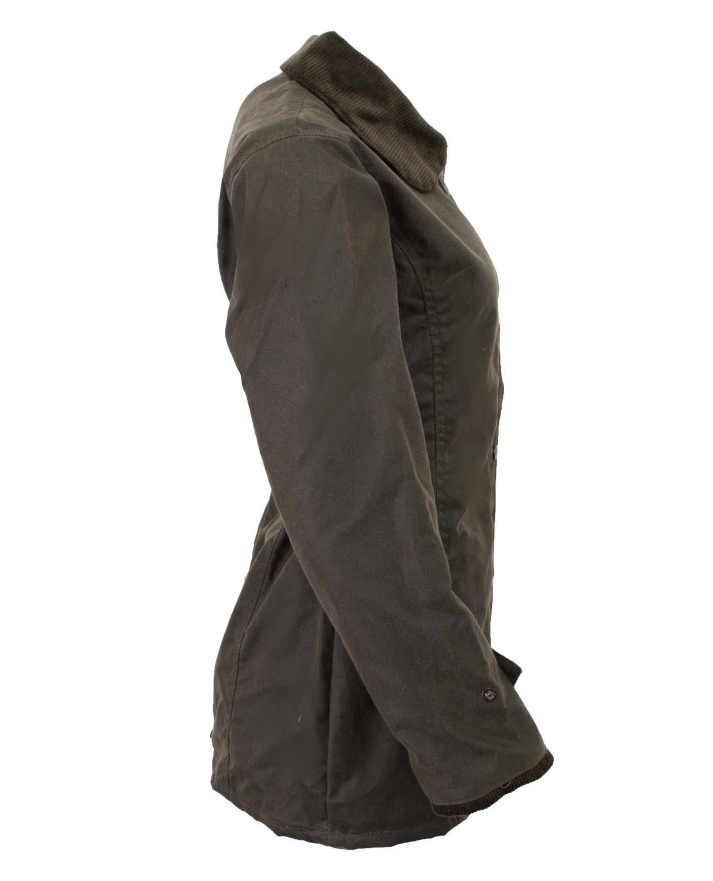 Walker & Hawkes Ladies Olive Wax Antique Jacket