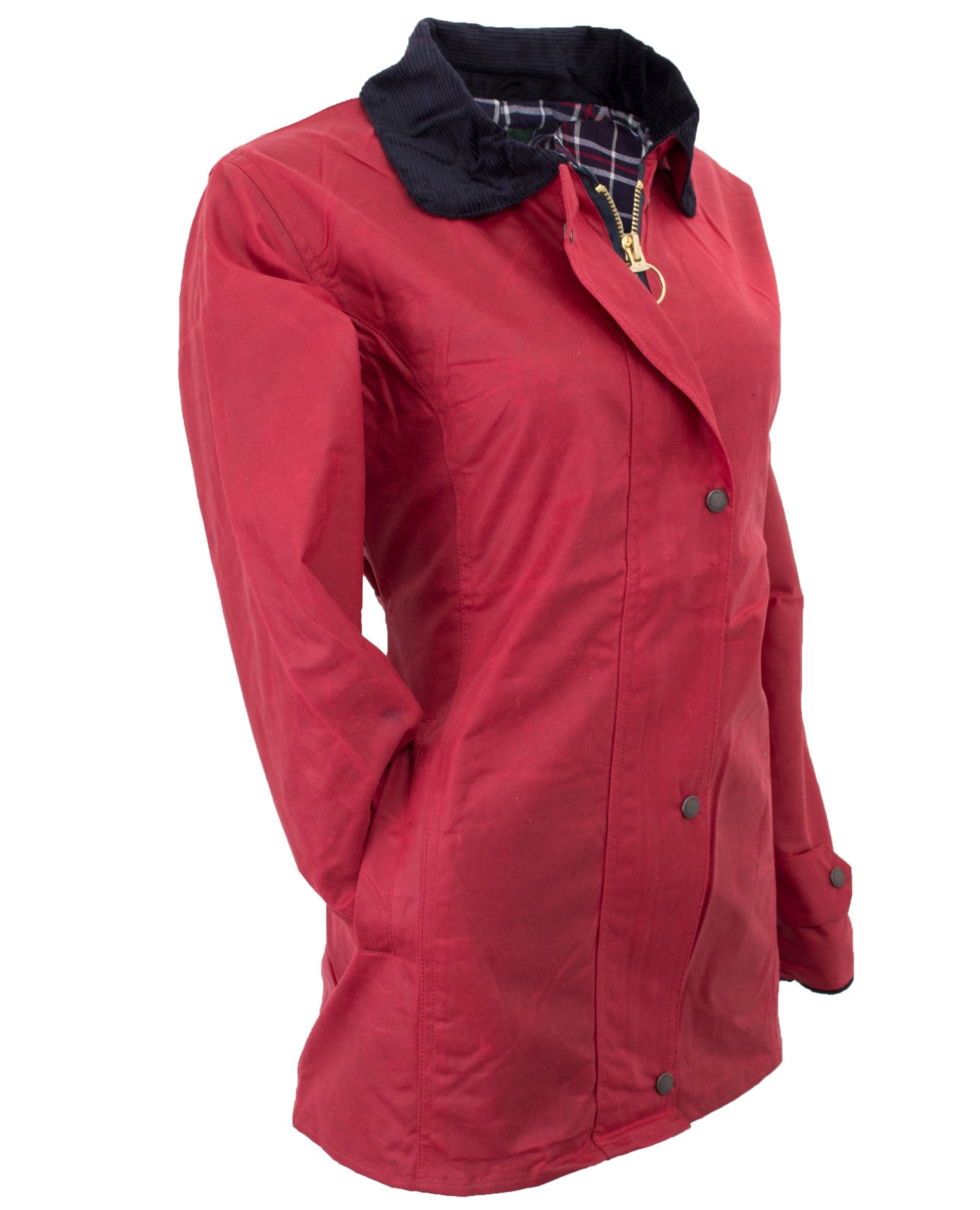 Walker & Hawkes Ladies Red Wax Victoria Antique Jacket