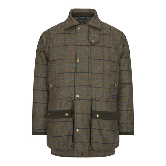 Walker & Hawkes Ryton Abraham Moon Green Overcheck Tweed Jacket