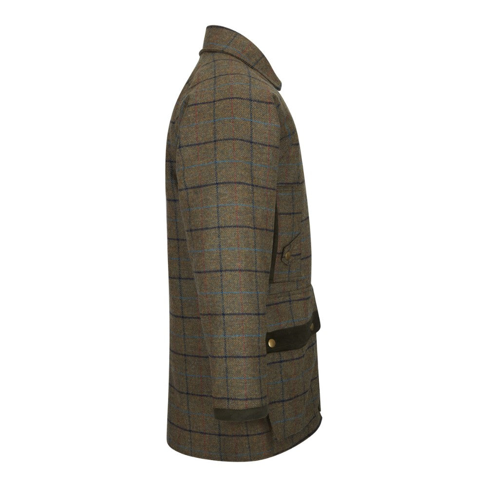 Walker & Hawkes Ryton Abraham Moon Green Overcheck Tweed Jacket