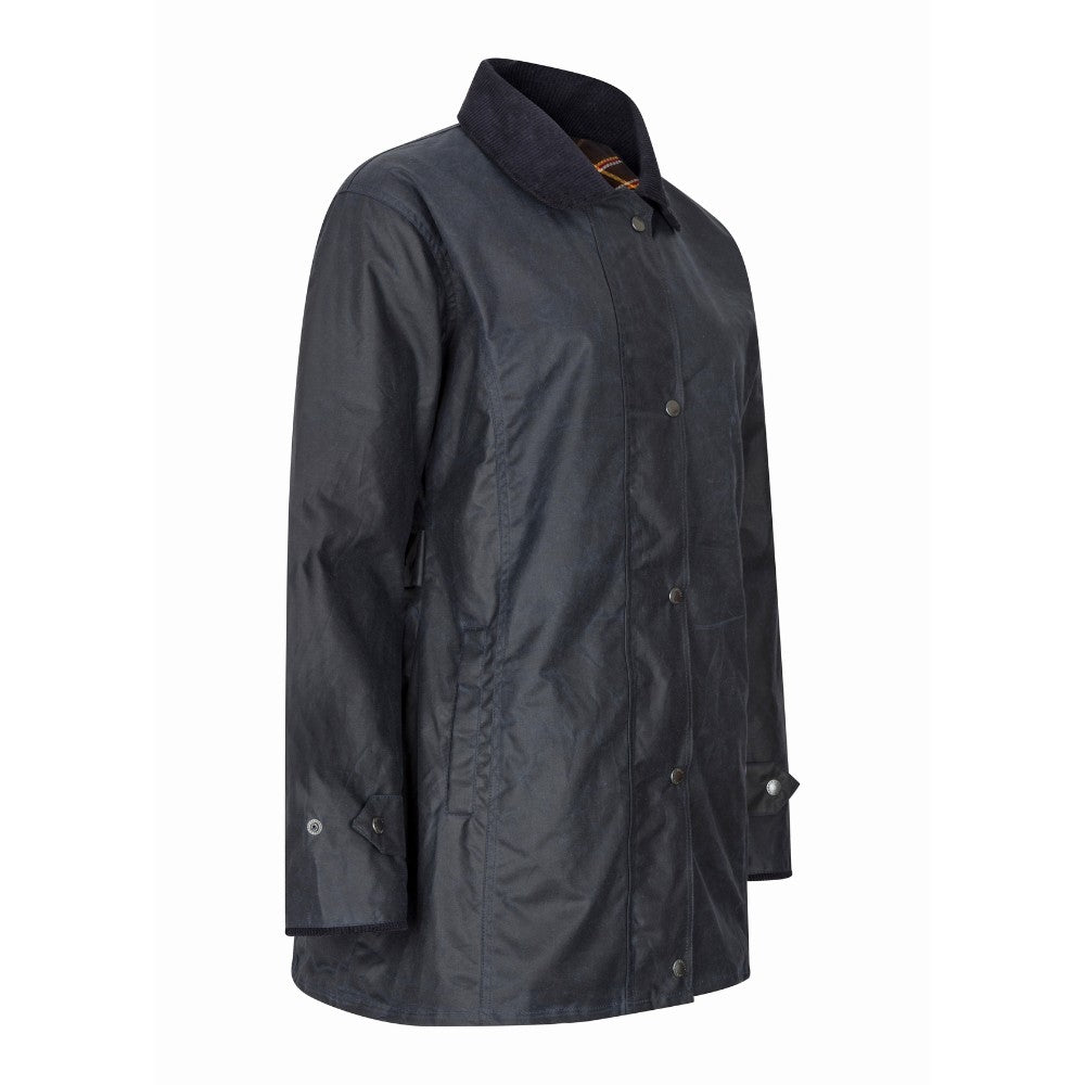 Walker & Hawkes Ladies Navy Wax Antique Jacket