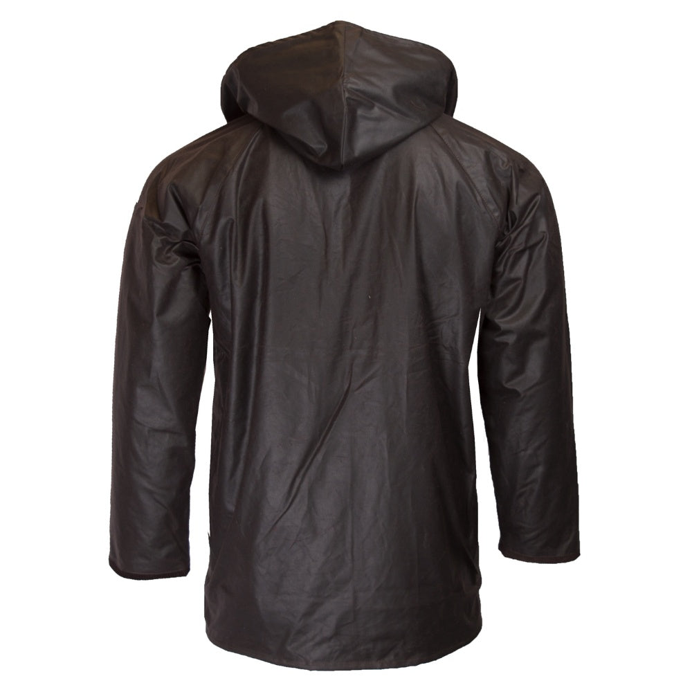 Walker & Hawkes Men's Brown Cupra Wax Poacher Jacket