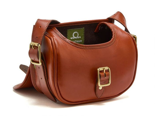 Chatham Cognac Premium Leather Cartridge Bag